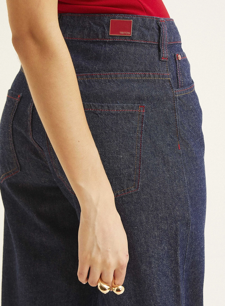 Calça Jeans Feminina - Thaila Índigo 3