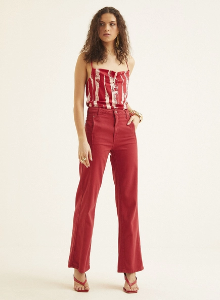 Calça Feminina Sarja - Loren