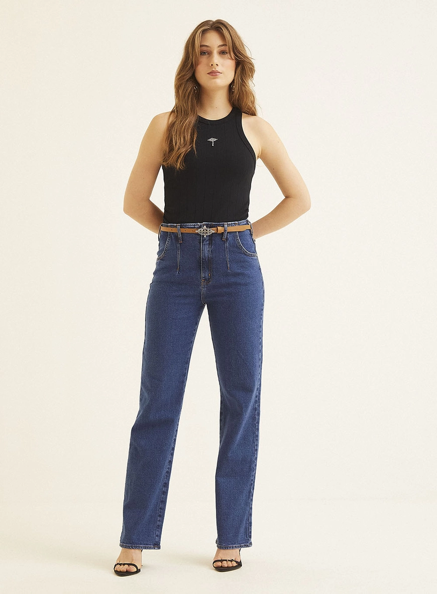 Calça Jeans Feminina - Laura Índigo 1