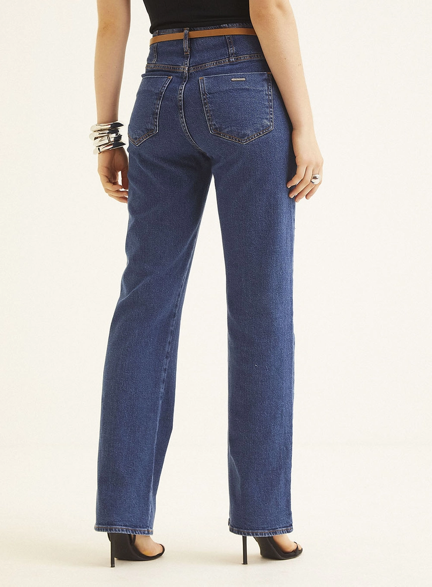 Calça Jeans Feminina - Laura Índigo 4
