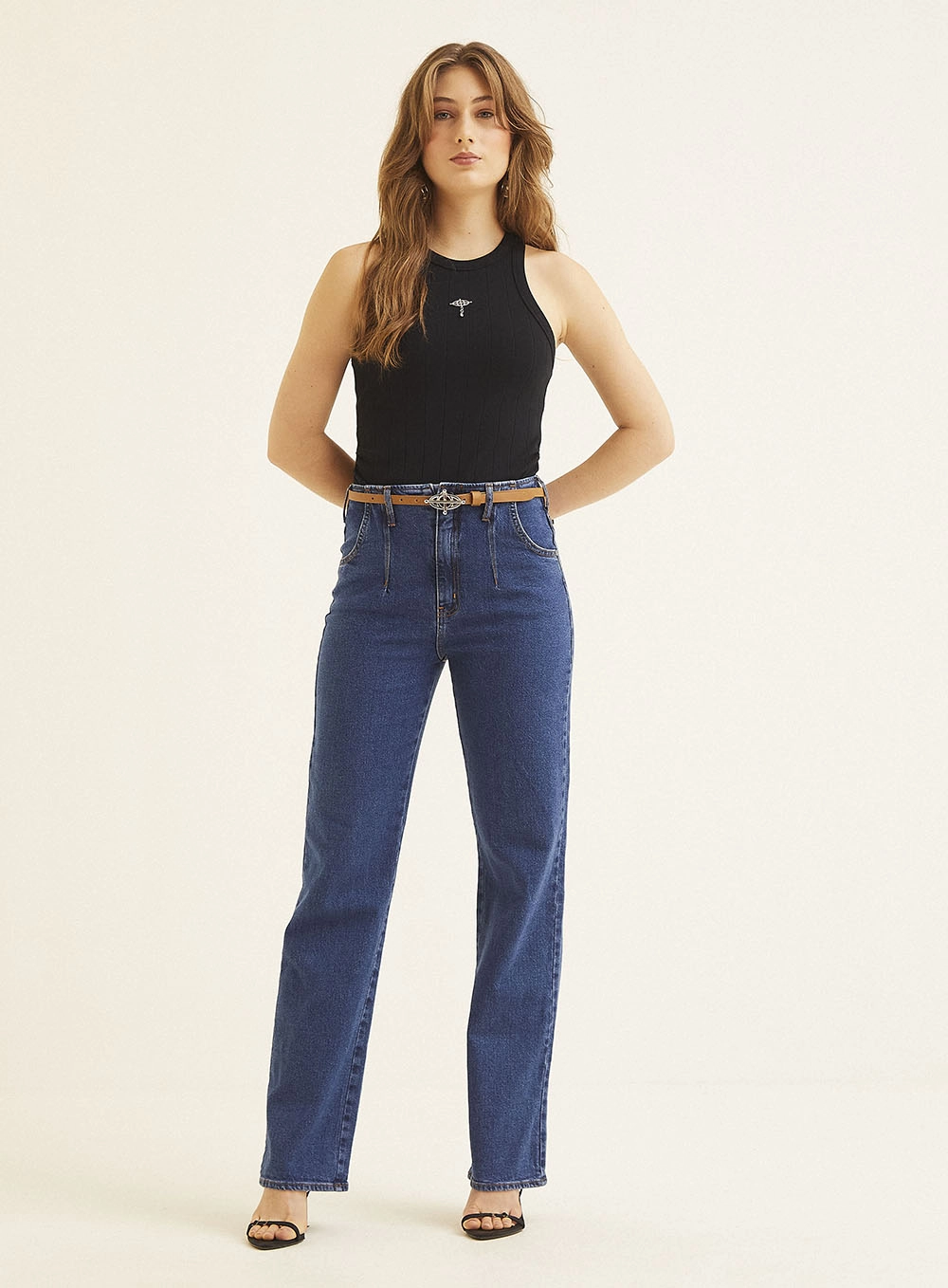 Calça Jeans Feminina - Laura Índigo 1