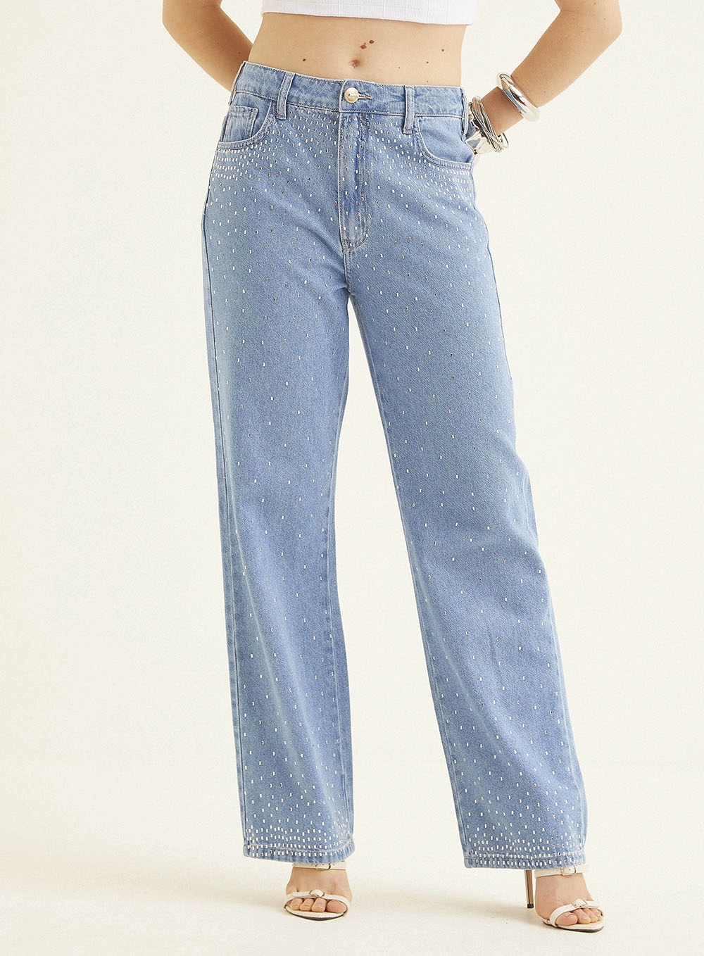 Calça Jeans Feminina Loose Fit Índigo 2