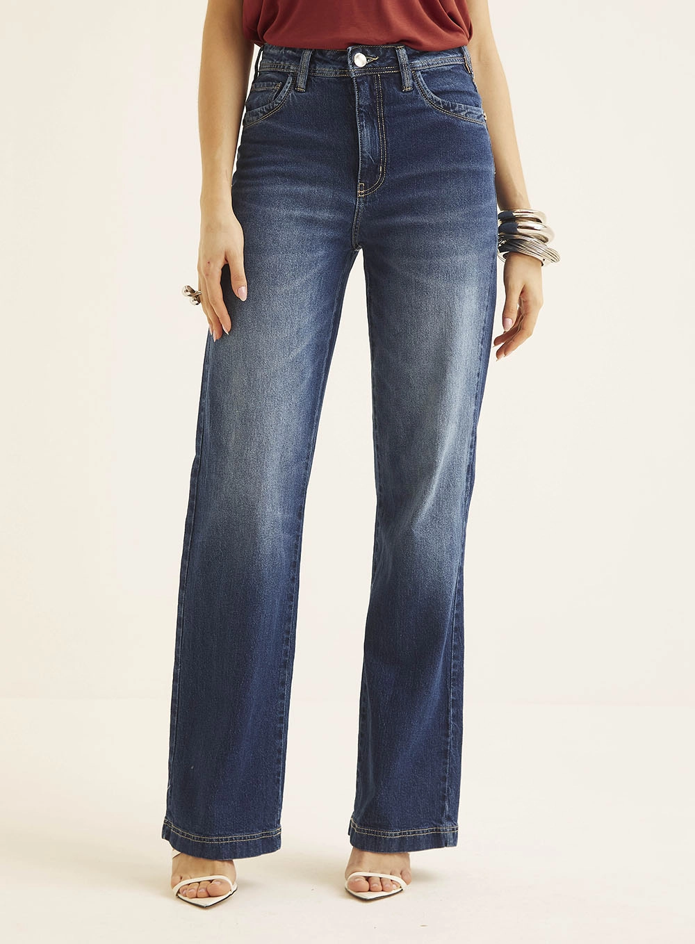 Calça Jeans Básica - Loren Índigo 2