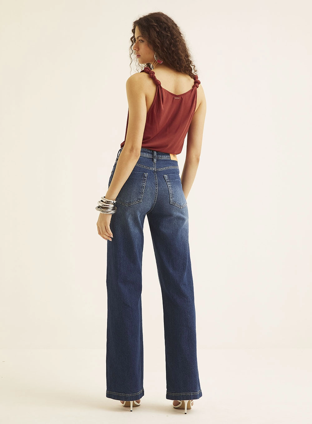 Calça Jeans Básica - Loren Índigo 5