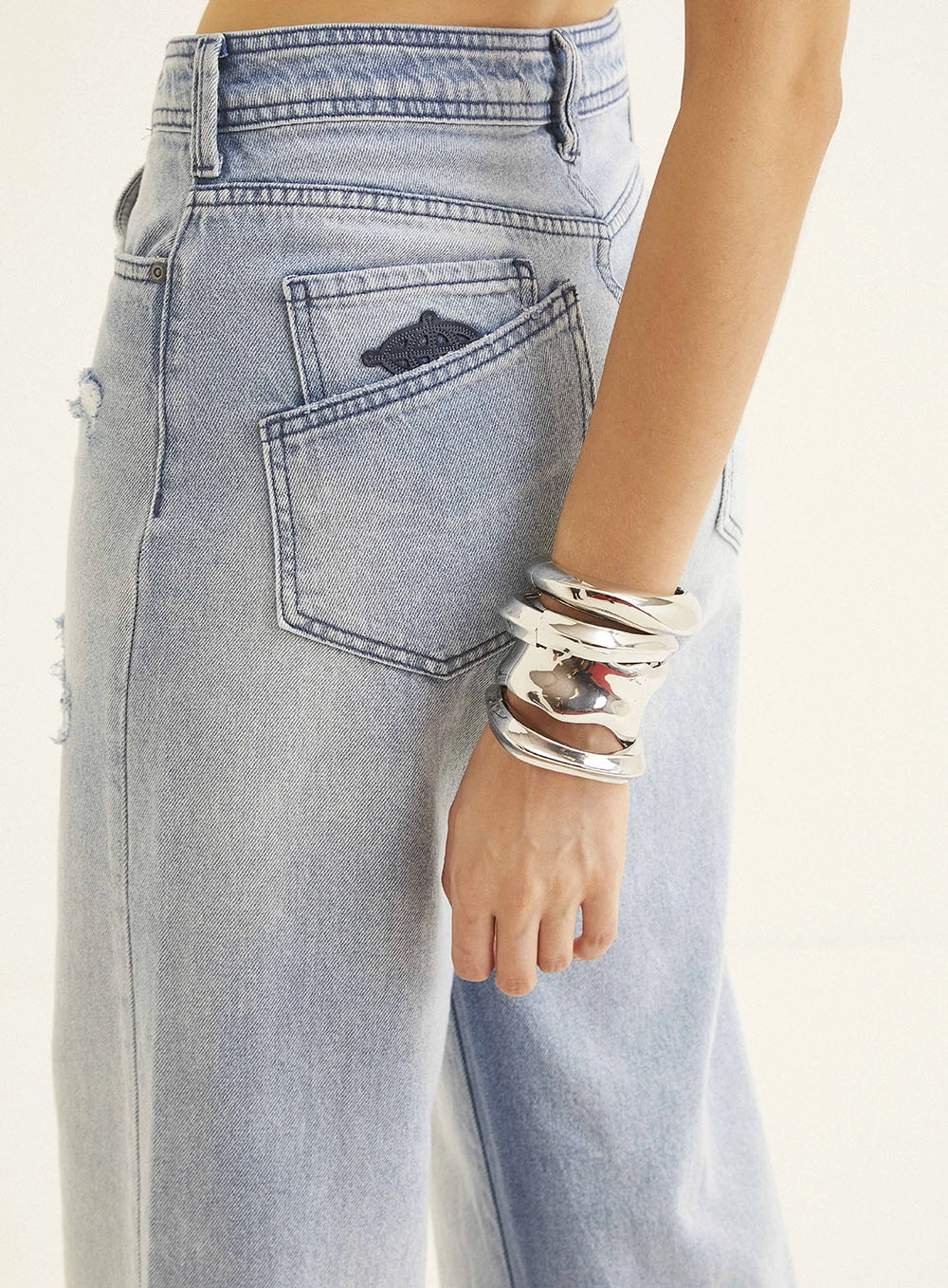 Calca Jeans  Feminino Triton Índigo 3