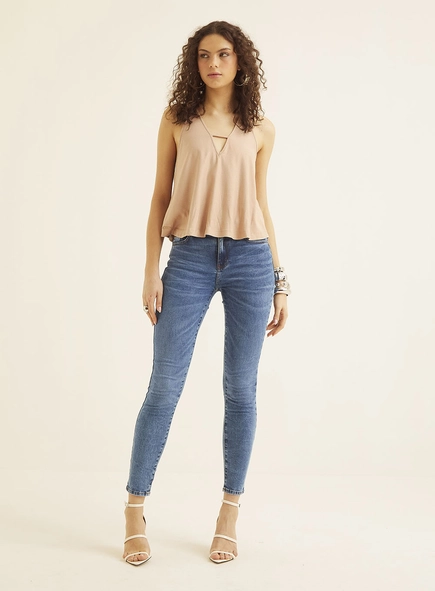 Calça Jeans Feminina Gracianie Cigarrete