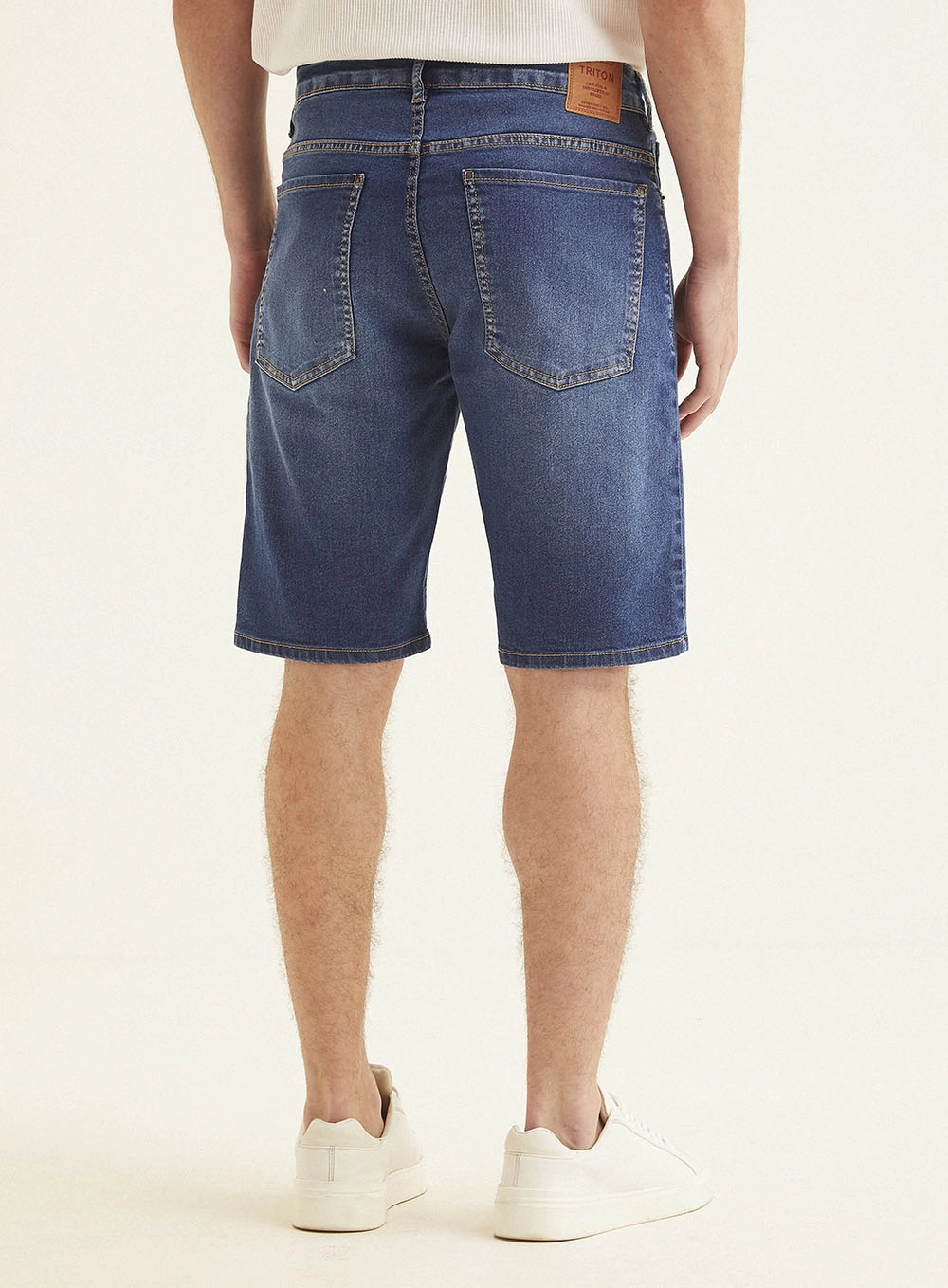 Bermuda Jeans Masculino - Yuri Índigo 4