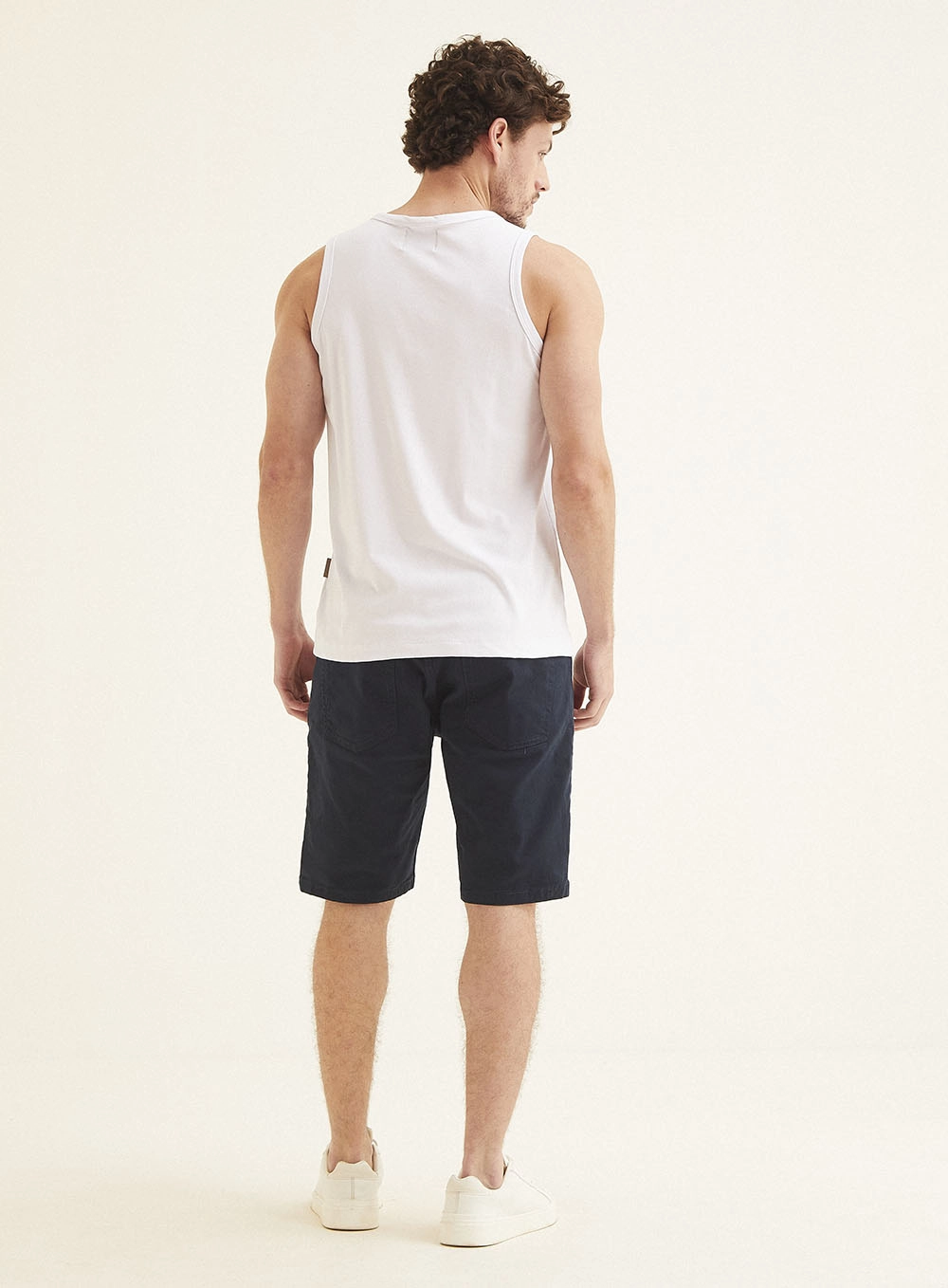 Bermuda Sarja  Masculino Triton Azul 5