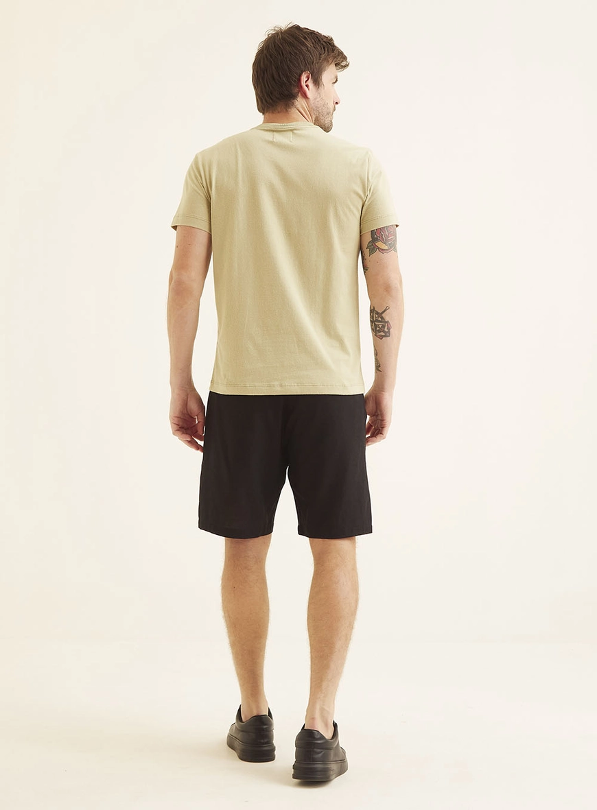Bermuda Masculina Alfaiataria New Luke Preto 5