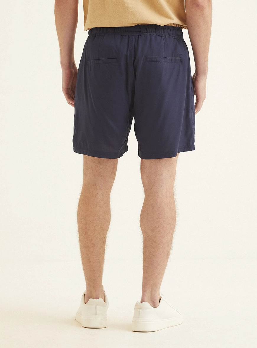 Bermuda Tecido Plano  Masculino Triton Azul 4