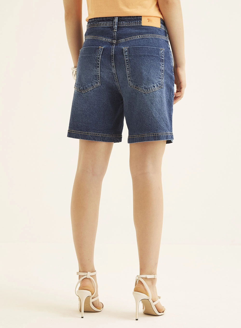 Bermuda Feminino Jeans - Maite Índigo 4