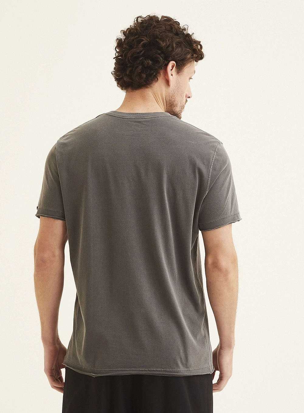 Camiseta Masculina New Com Estampa Preto 4