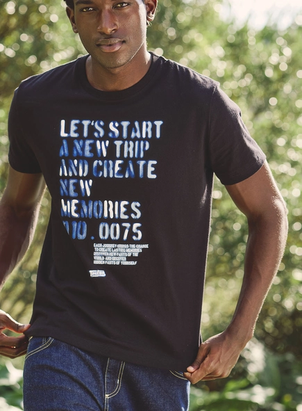 Camiseta New Com Estampa