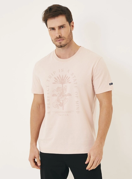 Camiseta Masculina New Com Estampa