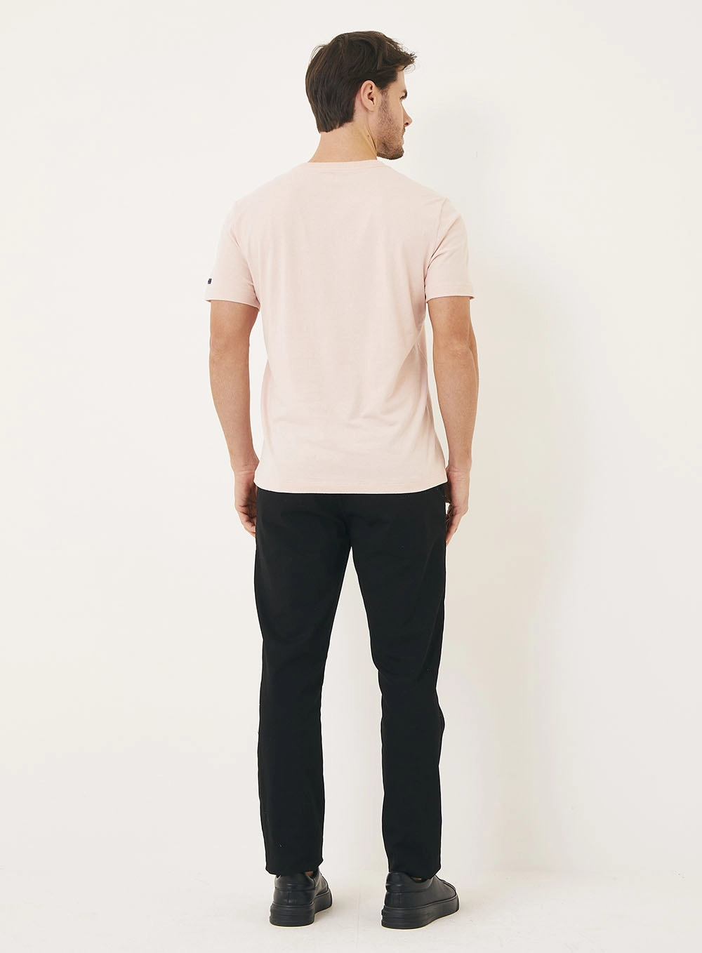 Camiseta Masculina New Com Estampa Rosa 5
