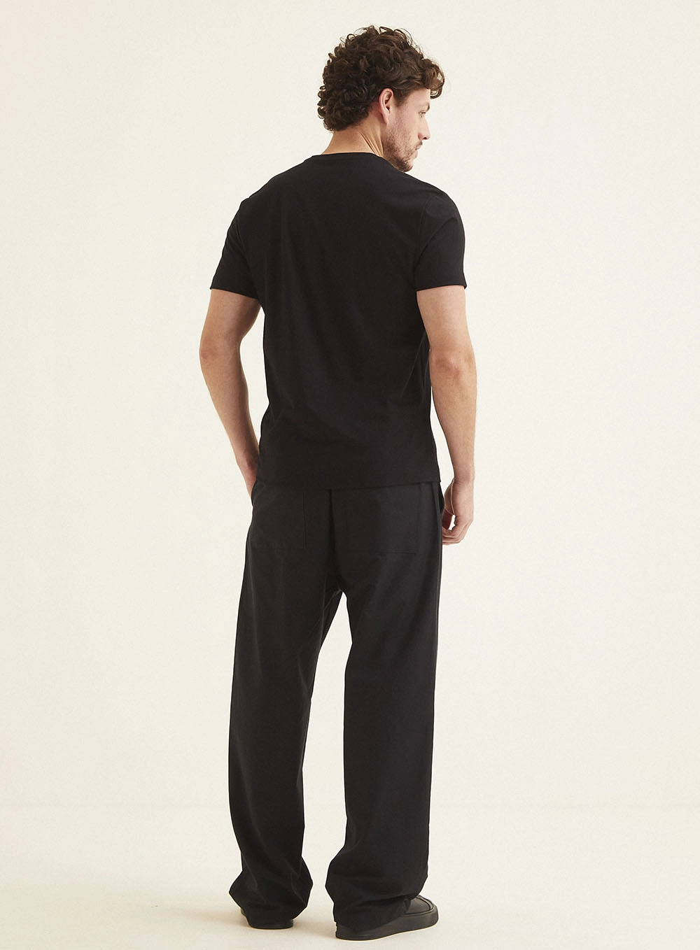 Camiseta Fit Com Estampa Preto 5