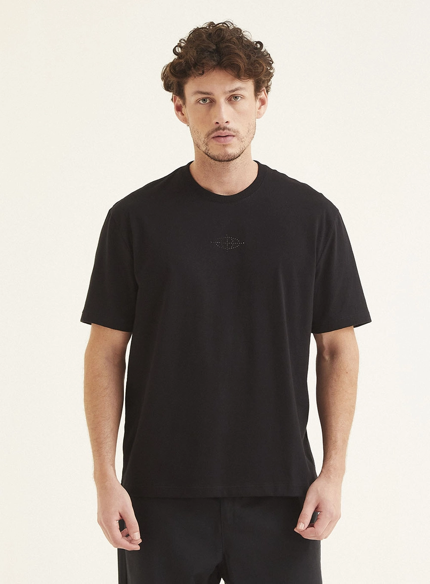 Camiseta Masculina Relaxed Preto 2