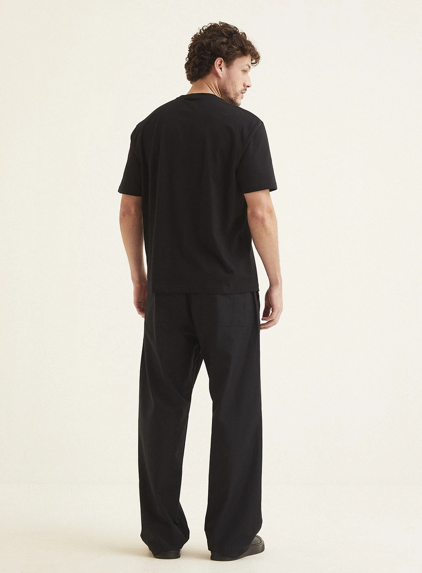 Camiseta Masculina Relaxed Preto 5