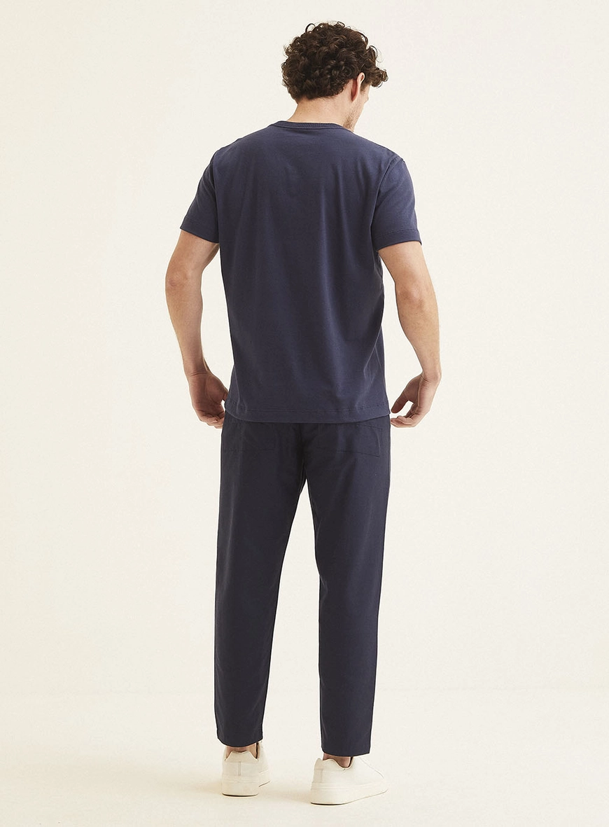 Camiseta Masculina New Com Estampa Azul 5