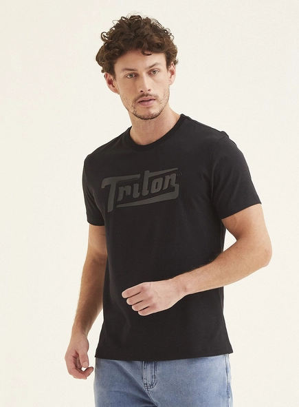 Camiseta Masculina Fit Com Logo