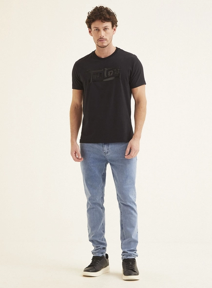 Camiseta Masculina Fit Com Logo