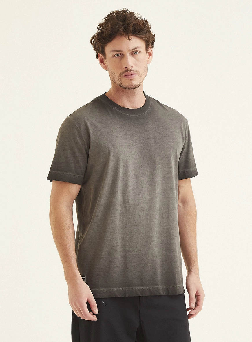 Camiseta Masculina New Manga Curta Preto 2