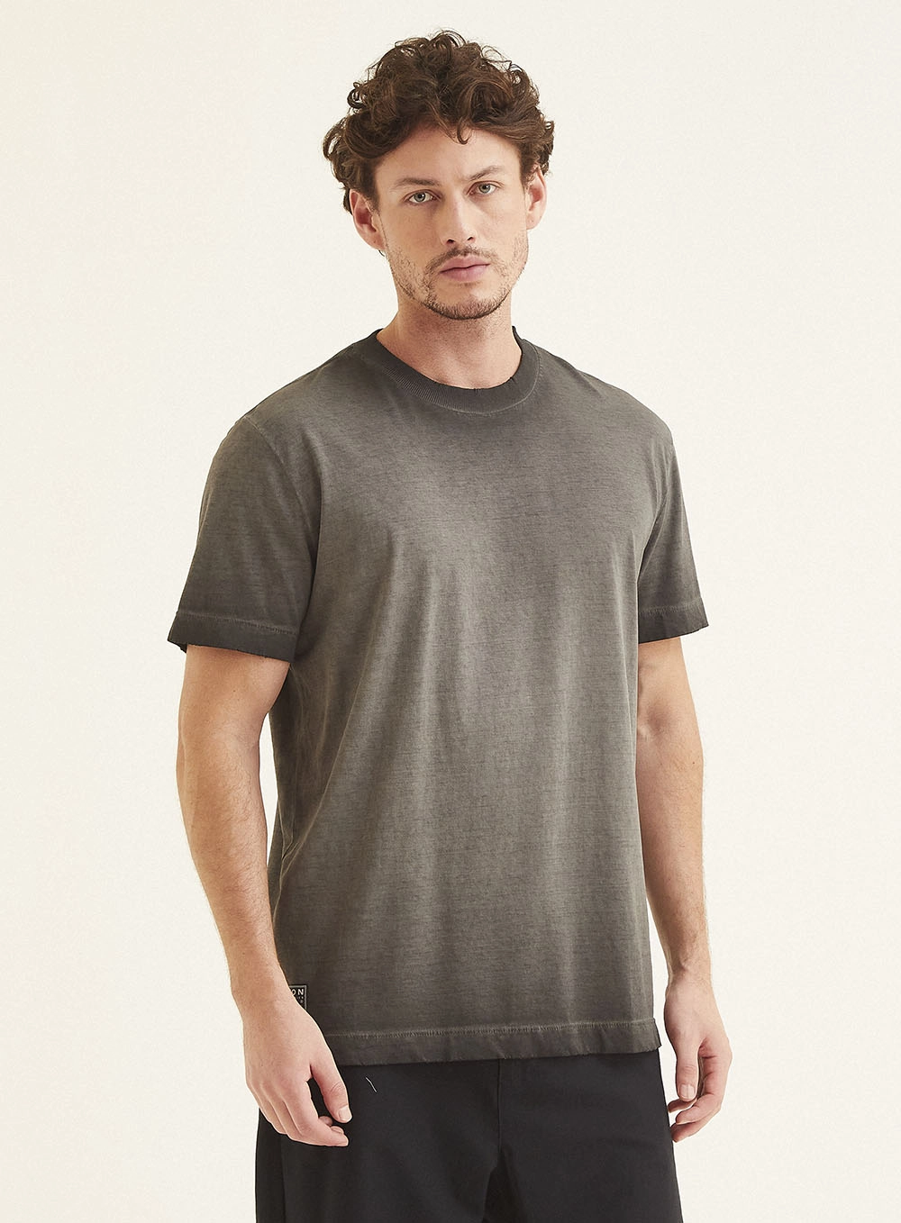 Camiseta Masculina New Manga Curta Preto 2
