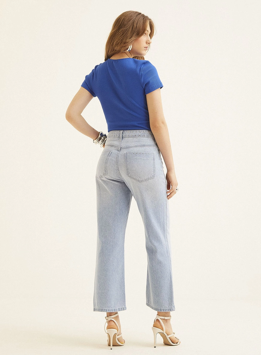 Blusa Small Canelada Azul 5