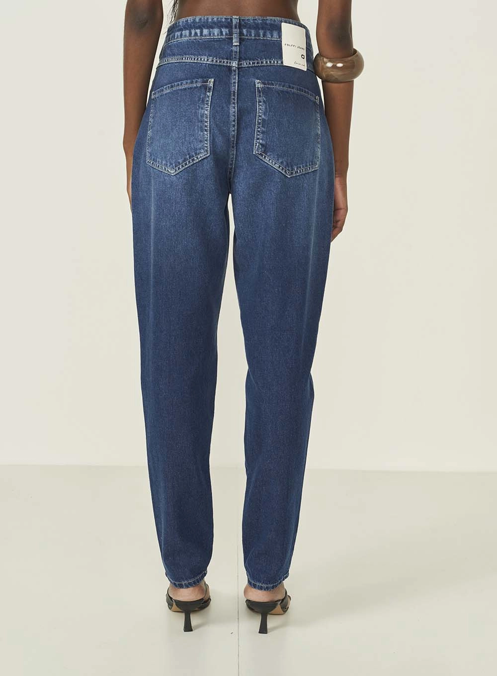 Calca Jeans Feminina Mom Madrid Índigo