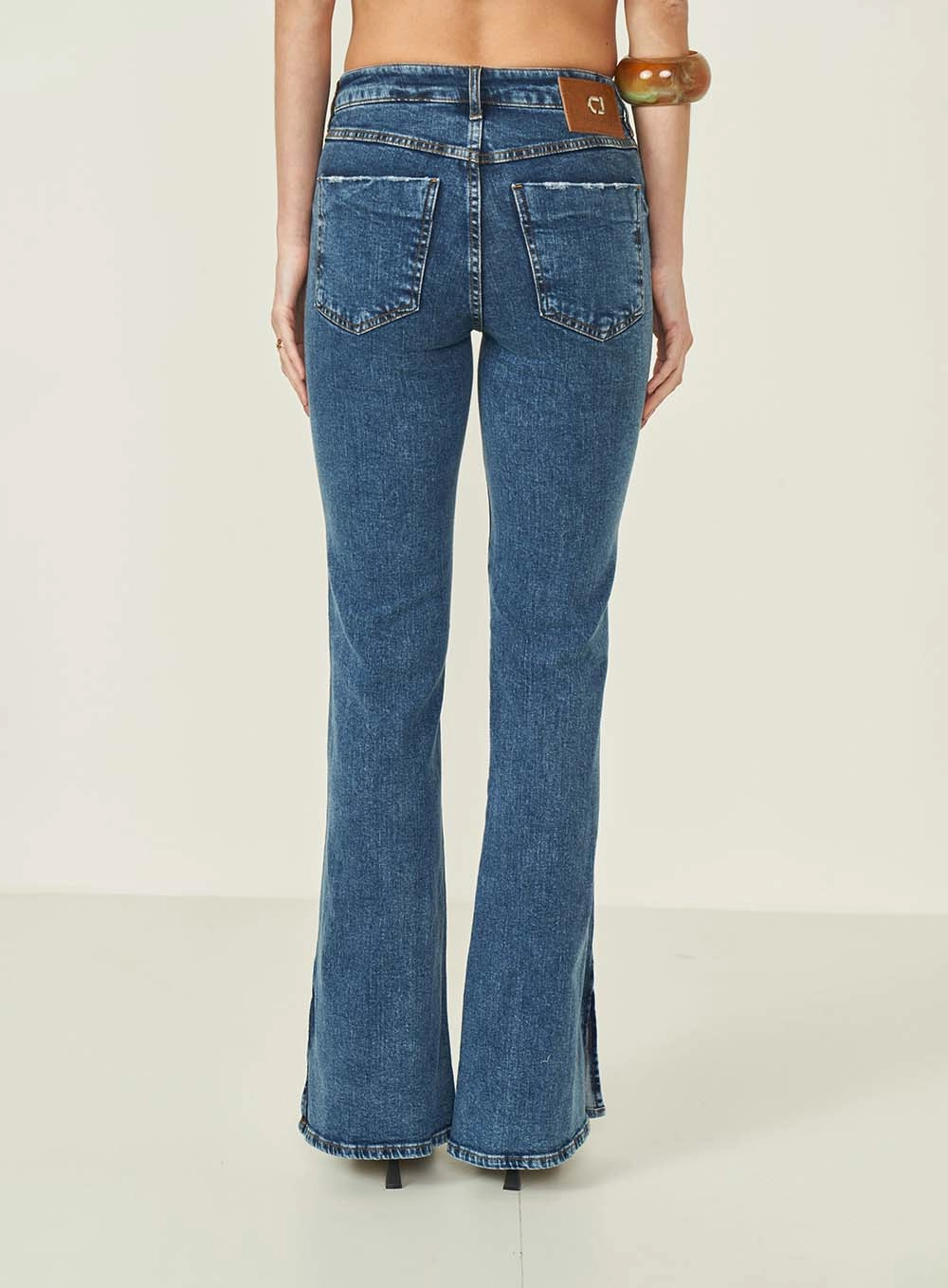 Calca Jeans Feminina Flare Nova York Índigo