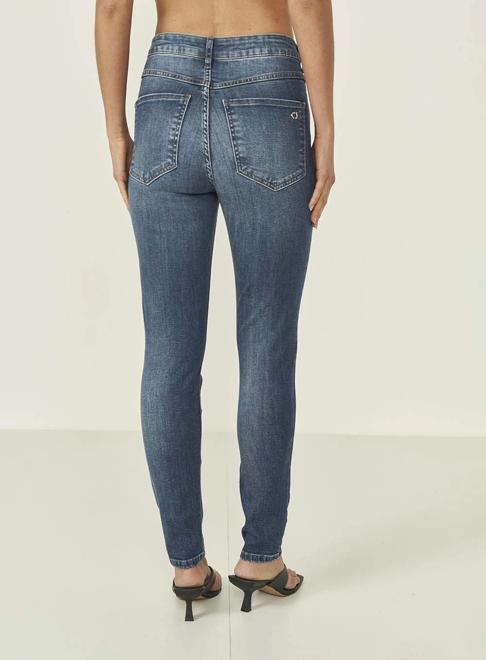 Calca Jeans Feminina Skinny Madrid Stretch Índigo