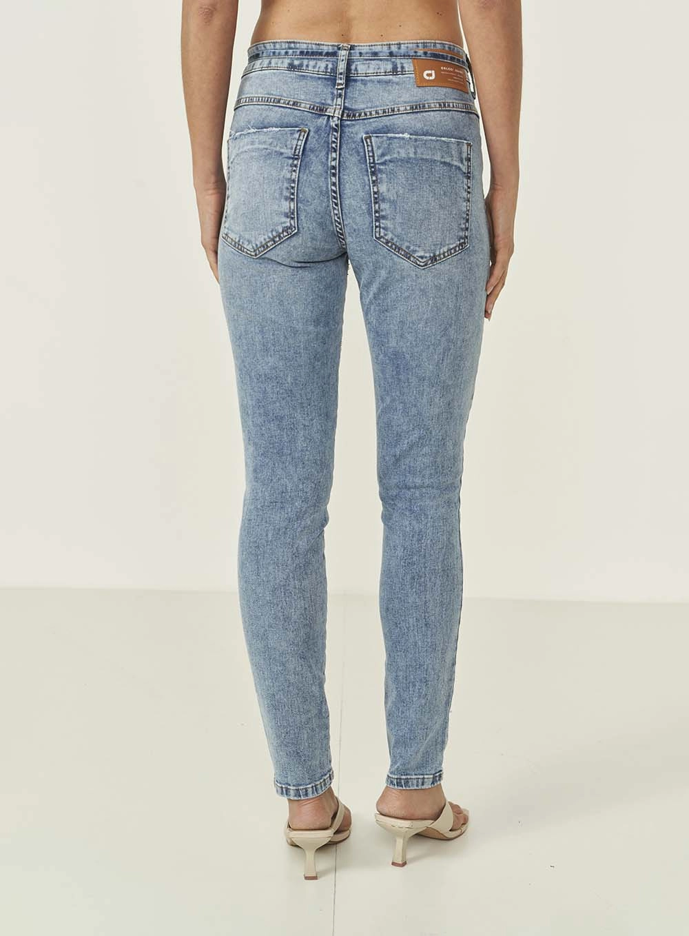 Calca Jeans Feminina Skinny Nova York Índigo