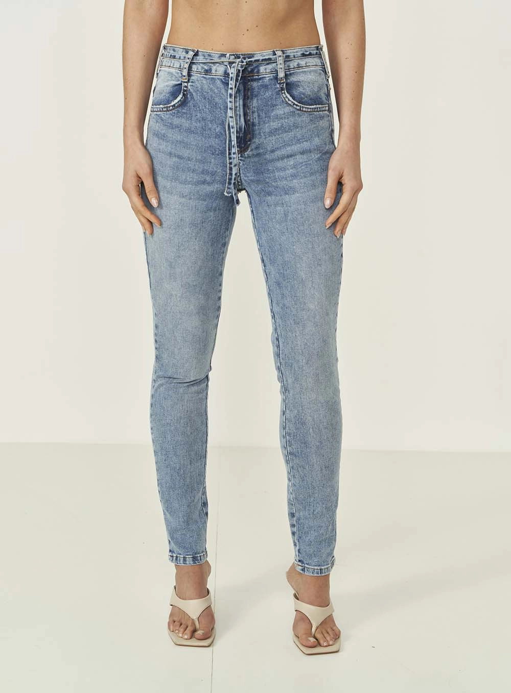 Calca Jeans Feminina Skinny Nova York Índigo