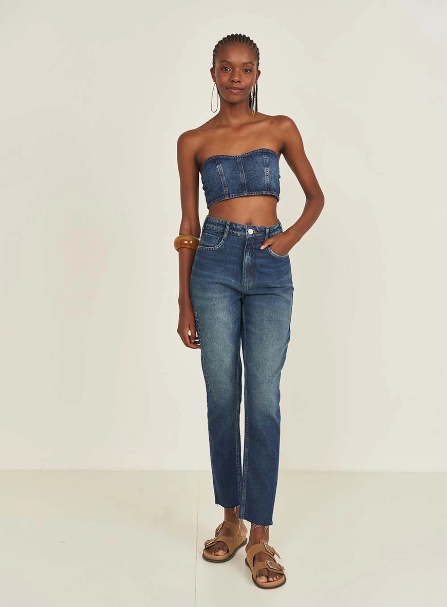 Calça Jeans Reta Madrid