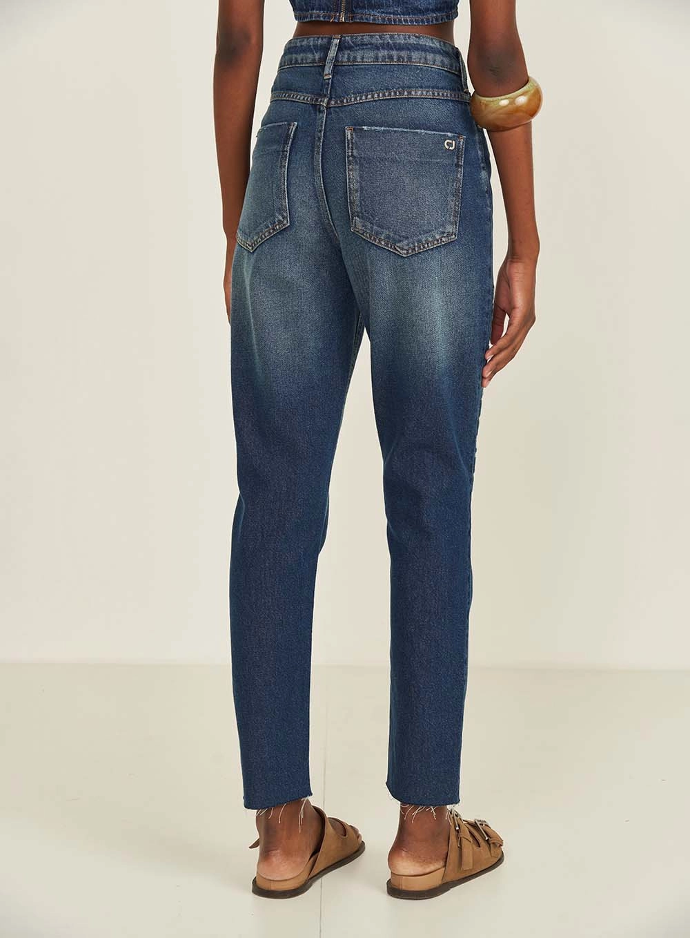 Calça Jeans Reta Madrid Índigo