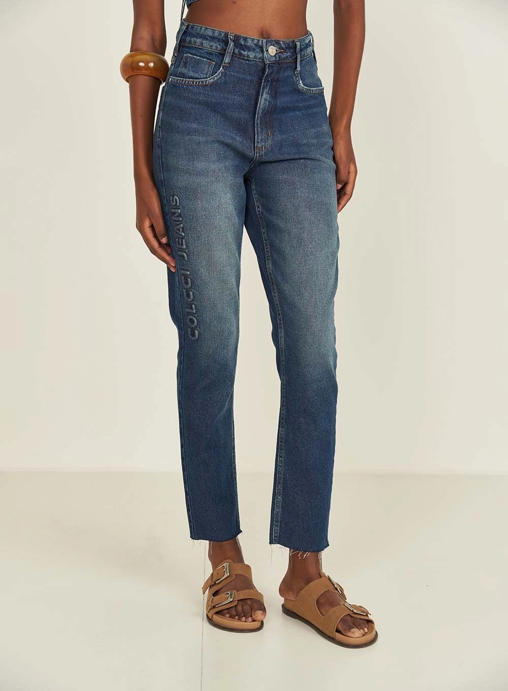 Calça Jeans Reta Madrid Índigo