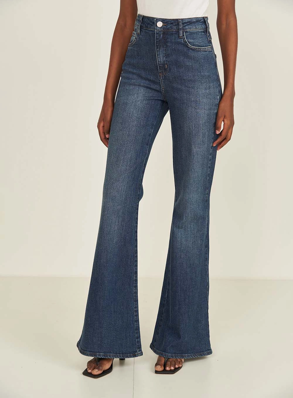 Calça Jeans Madrid Boot Cut Índigo