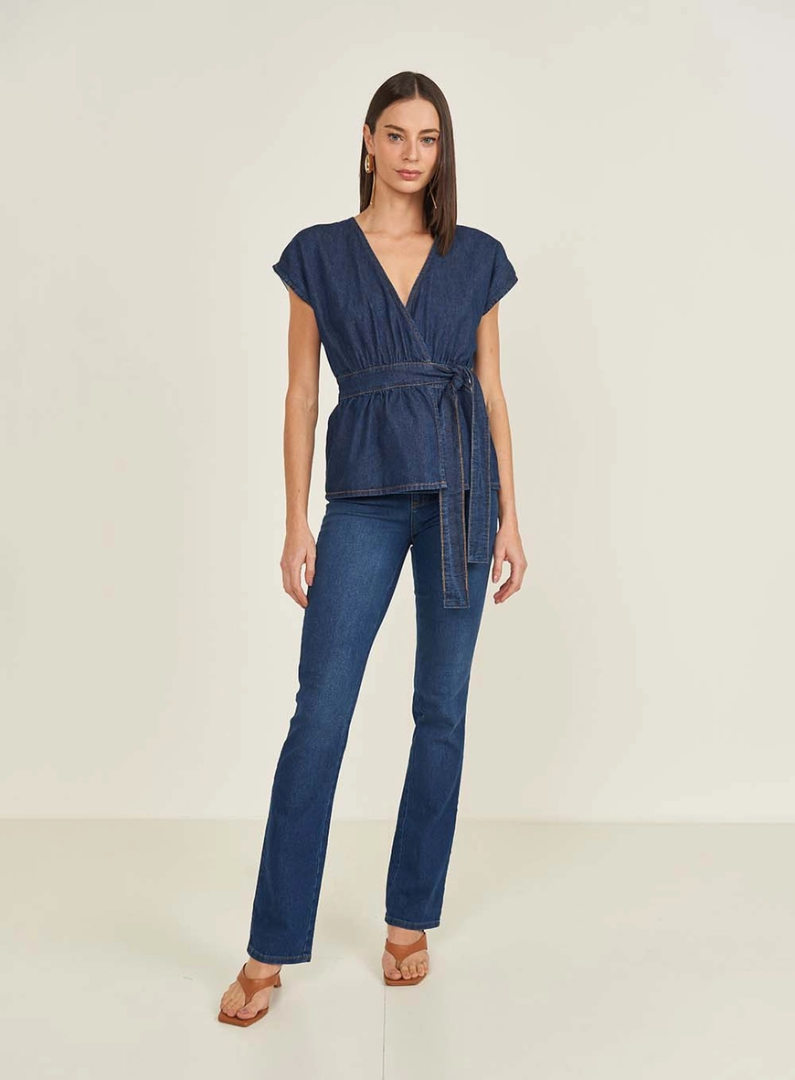 Calça Jeans Reta Nova York
