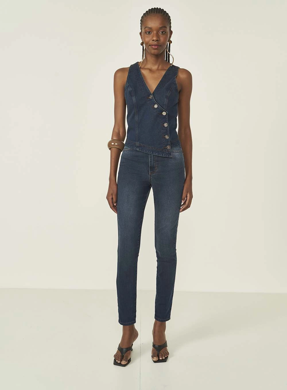 Calça Jeans Madrid Skinny Índigo