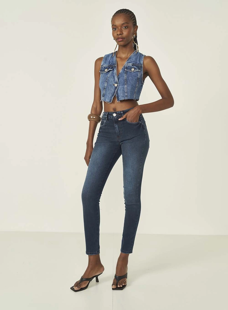 Calca Jeans Feminina Skinny Nova York