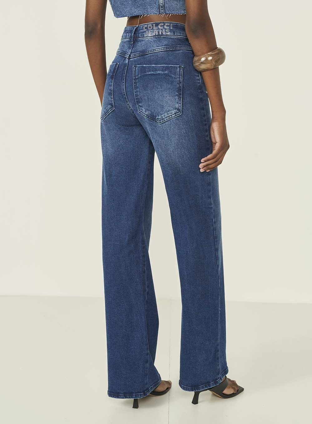 Calça Jeans Berlim Reta Índigo