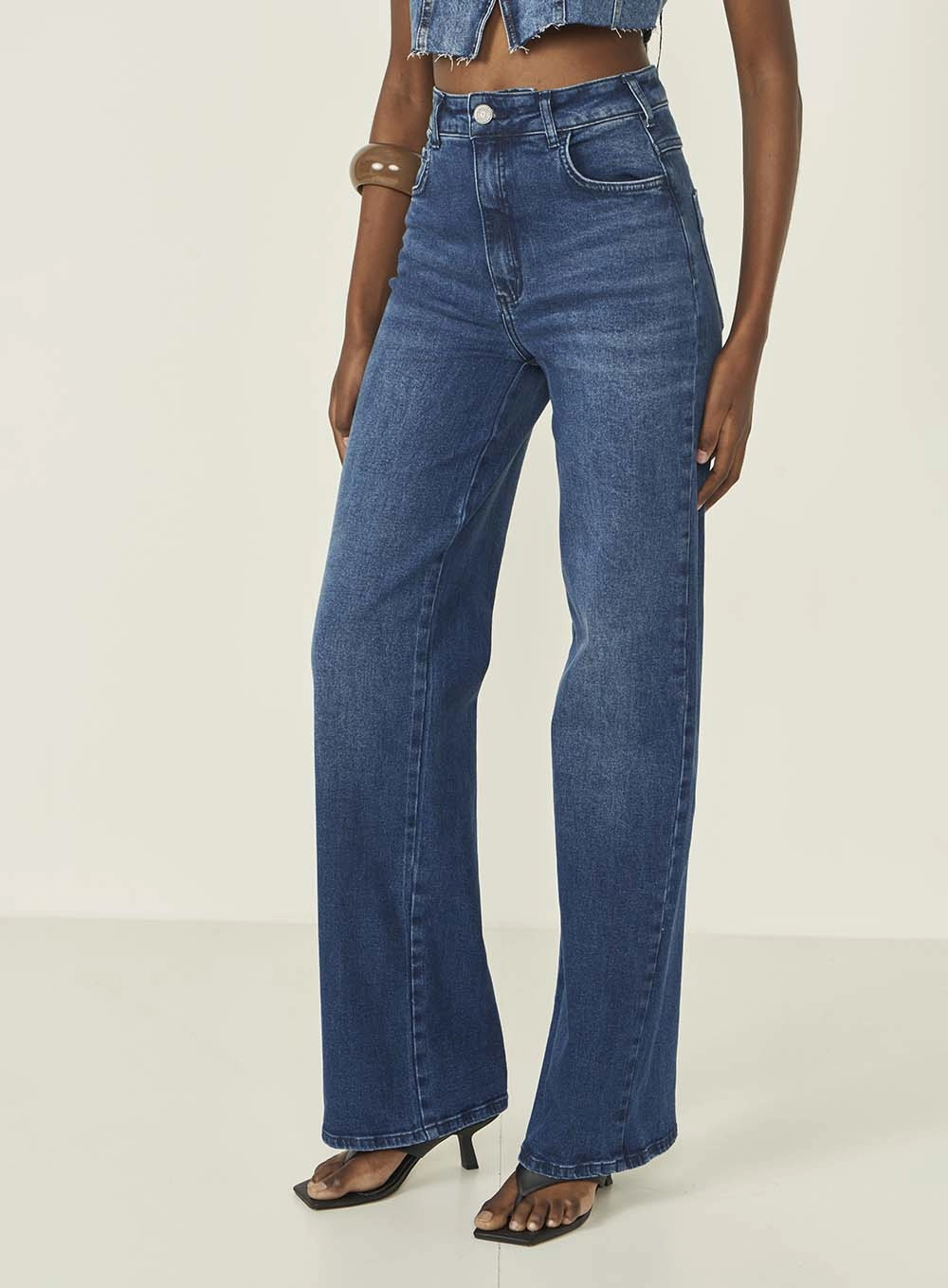 Calça Jeans Berlim Reta Índigo