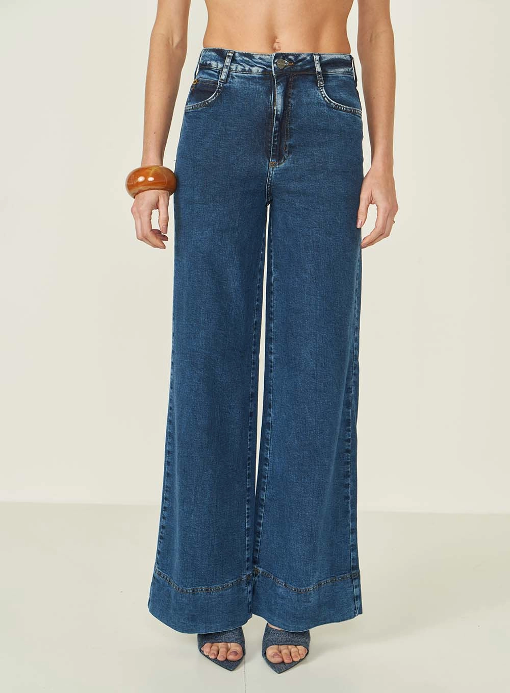Calça Jeans Pantalona Lisboa | Colcci Jeans