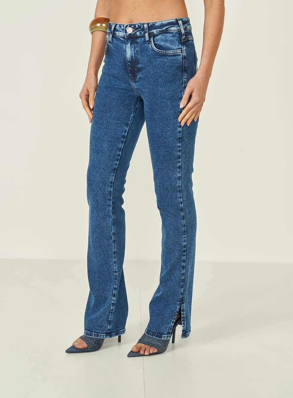 Calça Jeans Nova York Reta Índigo