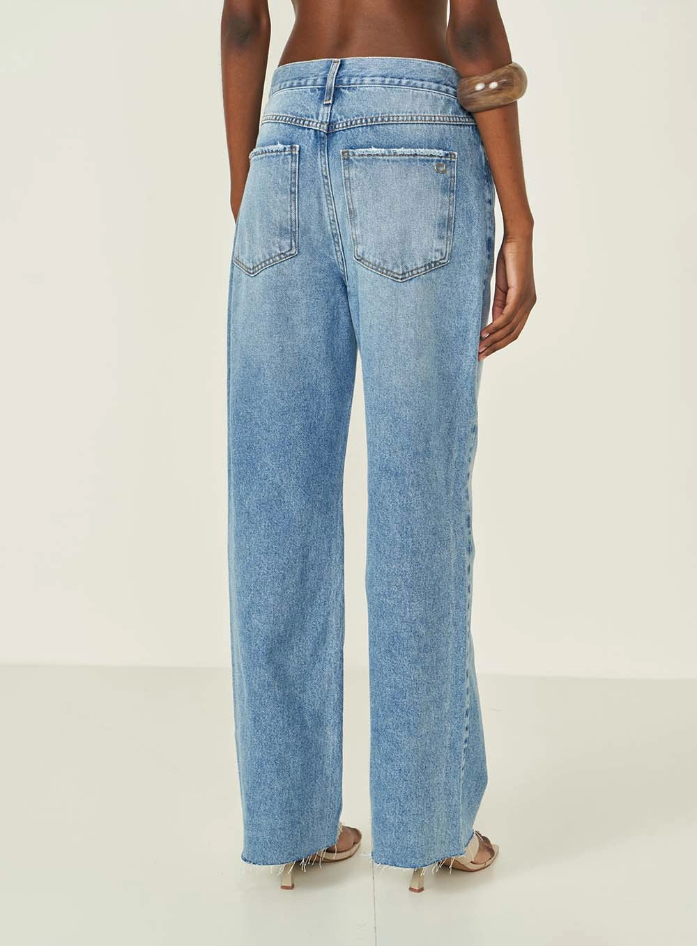 Calca Jeans Feminina Wide Leg Barcelona Índigo