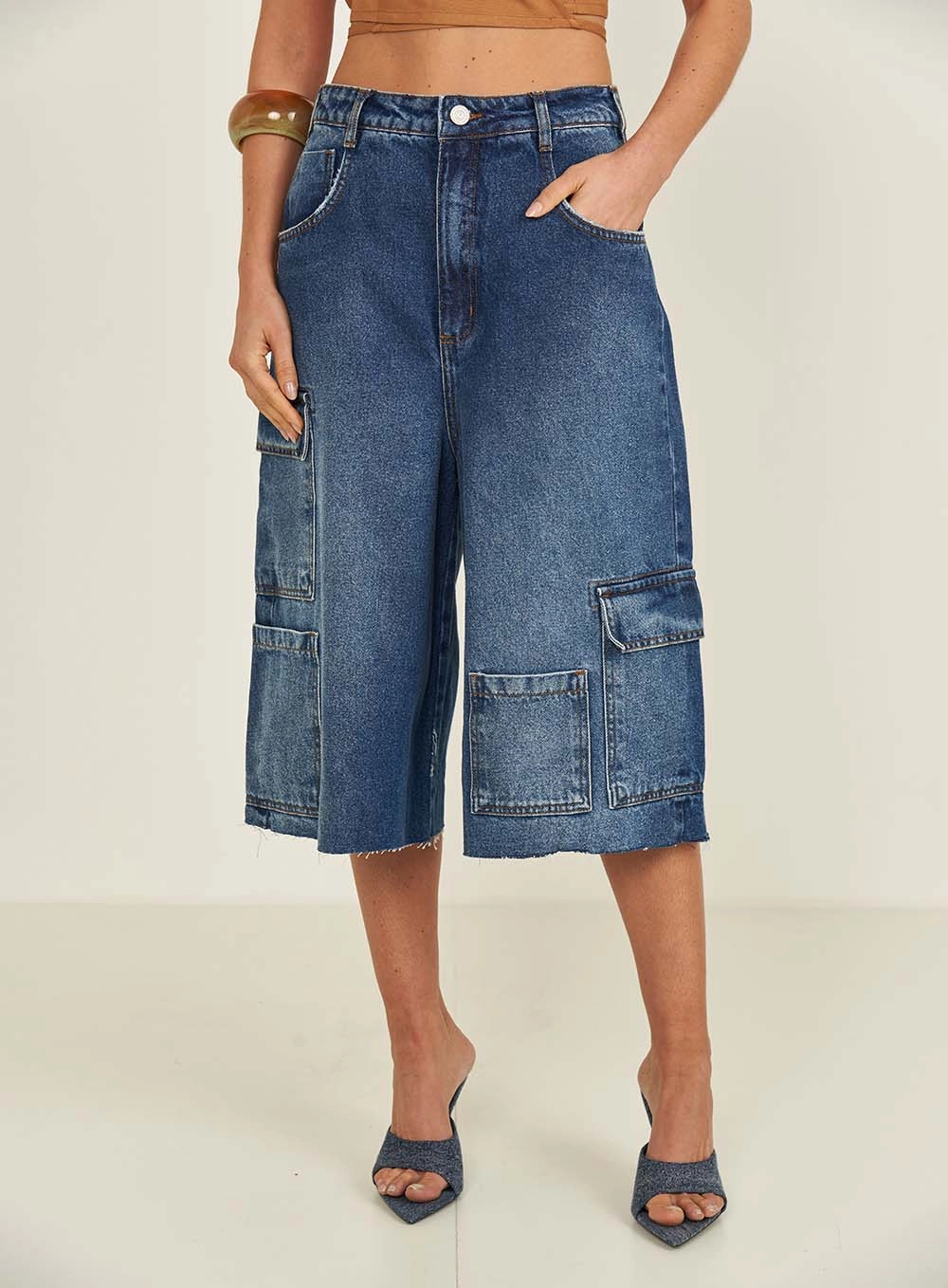 Calça Jeans Verona Capri Índigo