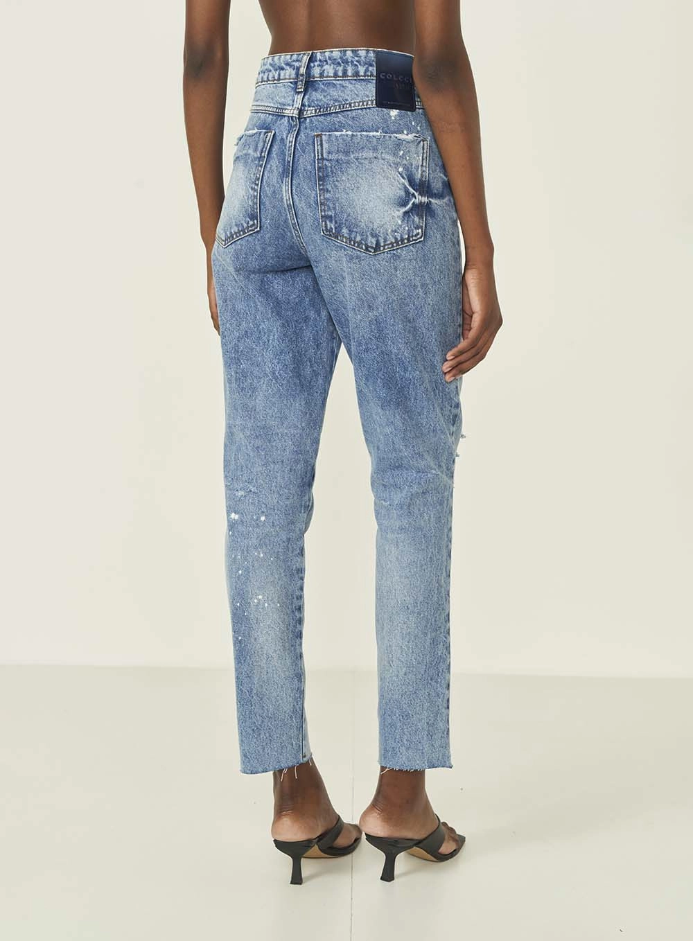 Calça Jeans Mom Madrid Índigo