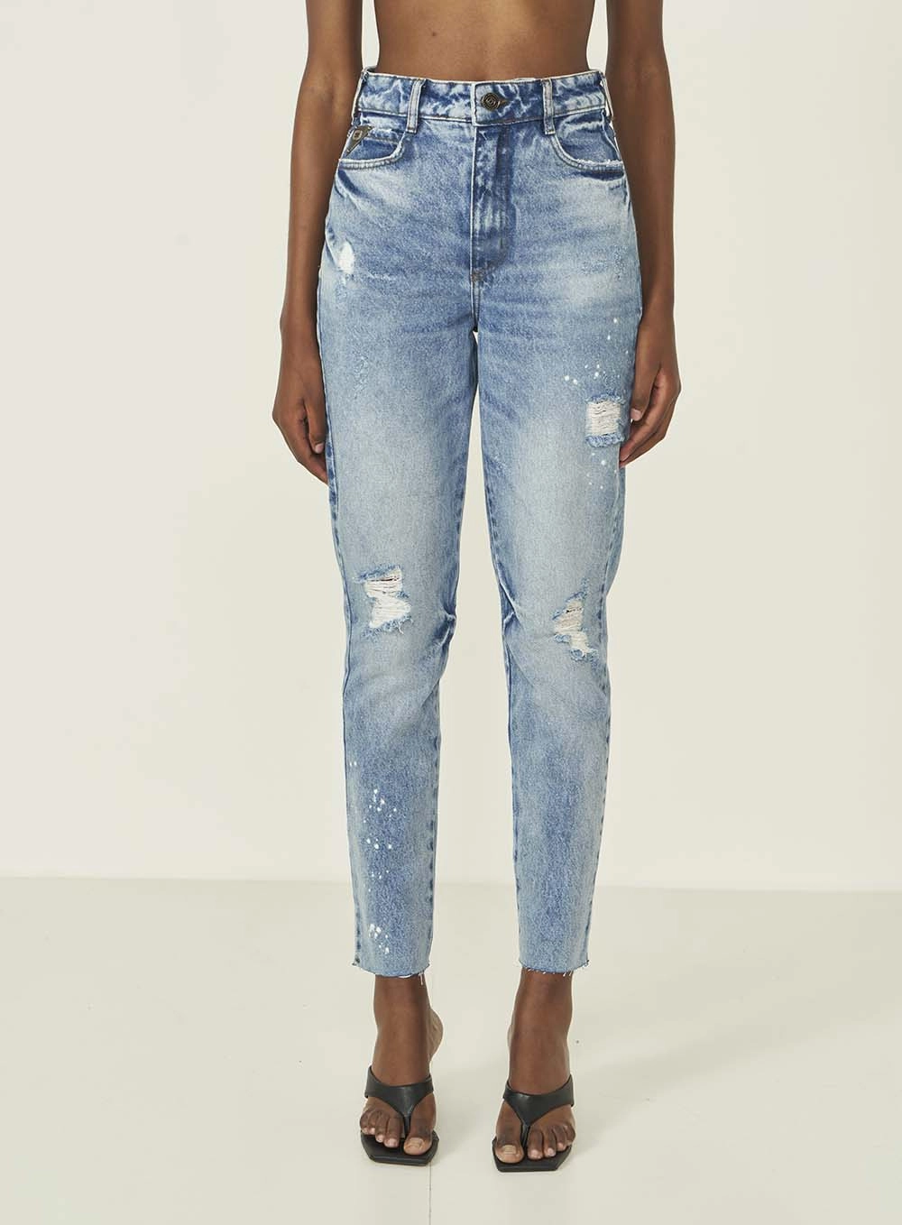 Calça Jeans Mom Madrid Índigo