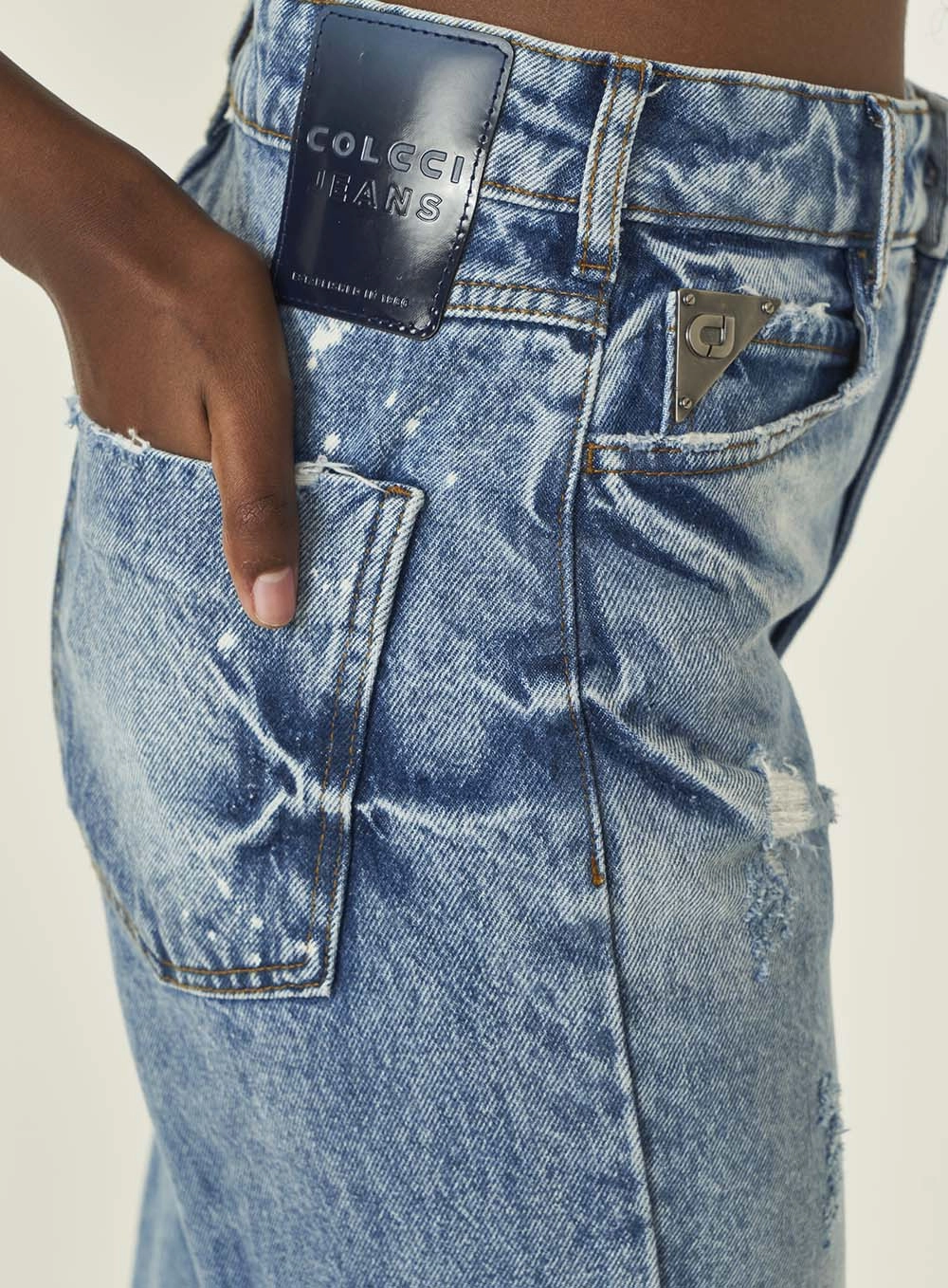 Calça Jeans Mom Madrid Índigo