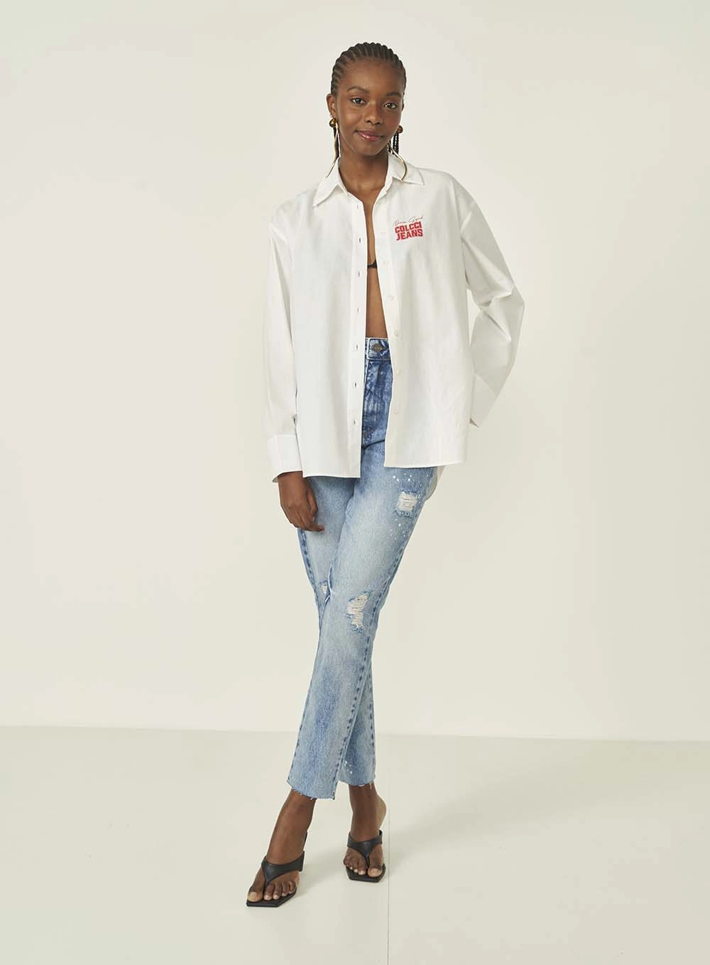 Calça Jeans Mom Madrid Índigo